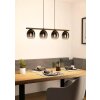 Eglo FILAGO Pendant Light Dark wood, black, 4-light sources