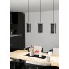 Eglo PINTO TEXTIL Pendant Light black, 3-light sources