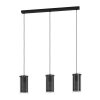 Eglo PINTO TEXTIL Pendant Light black, 3-light sources