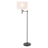 Steinhauer STANG Floor Lamp LED black, 2-light sources