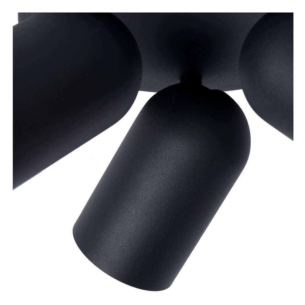Lucide PUNCH Ceiling Light black, 3-light sources