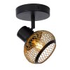 Lucide LUCAS Wall Light black, 1-light source