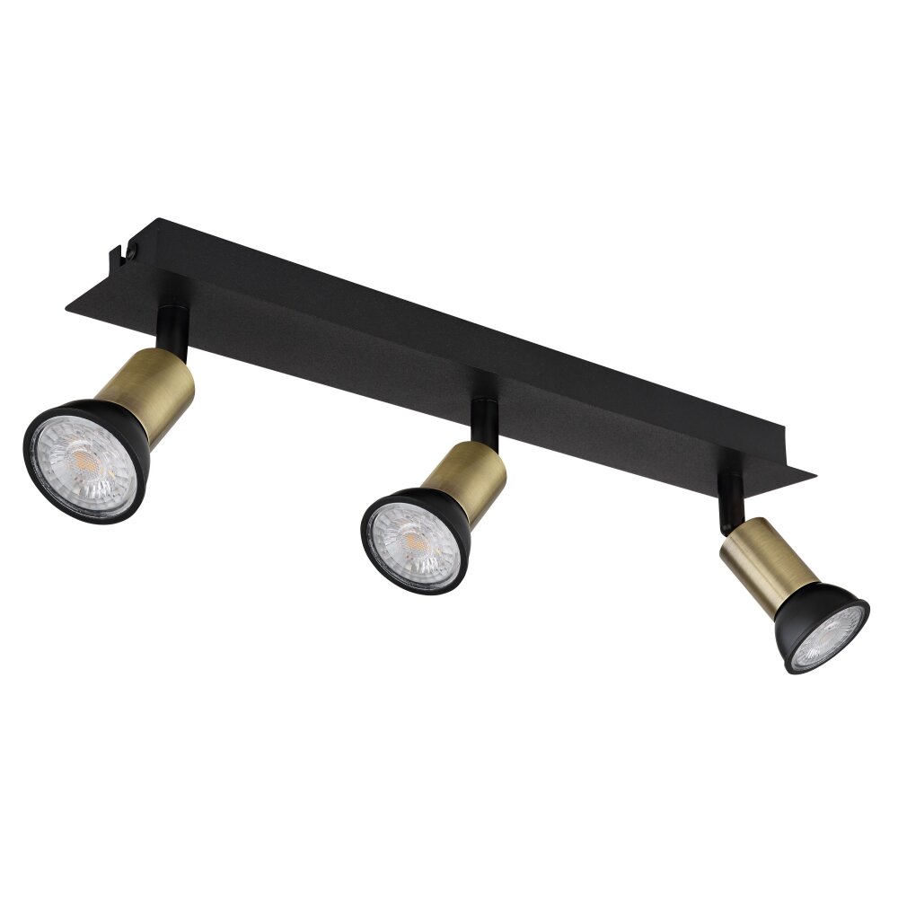 Globo DREW Ceiling Light black, 3-light sources