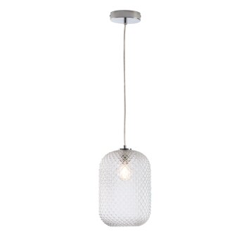 Luce-Design ASHFORD Pendant Light chrome, 1-light source