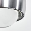 SAPRI Wall Light silver, 1-light source