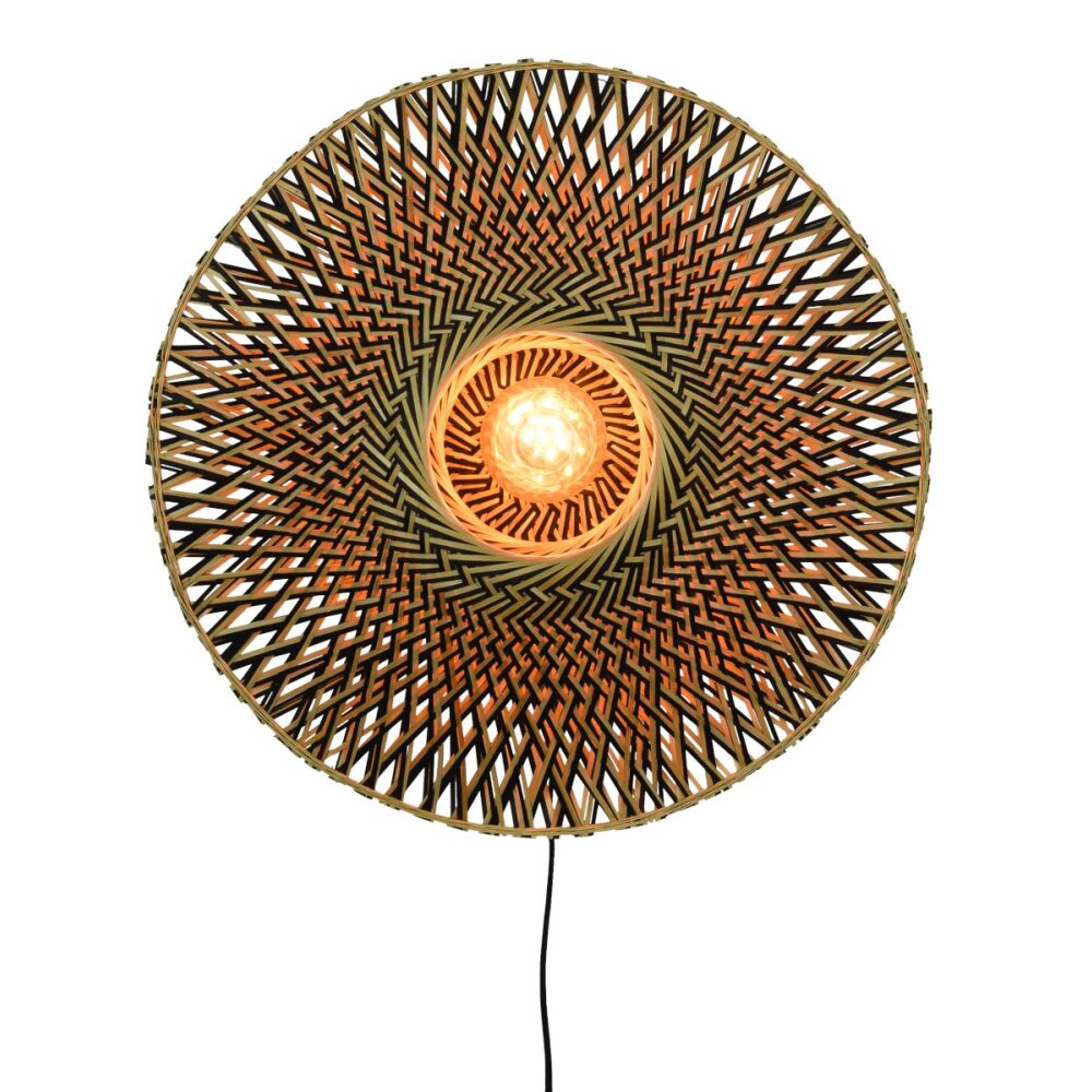 Good & Mojo BALI Wall Light black, 1-light source
