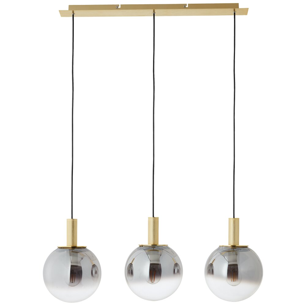 Brilliant GOULD Pendant Light gold, 3-light sources