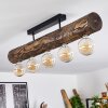 CANEDO Ceiling Light brown, Ecru, black, 5-light sources