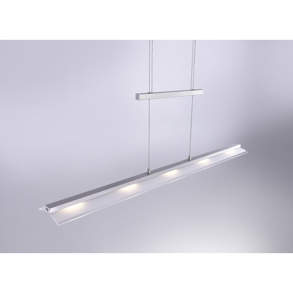 Leuchten-Direkt NELE Pendant Light LED 12278-55 stainless steel