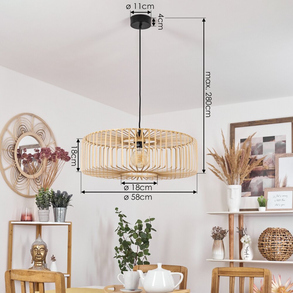 CALLIDE Pendant Light black, 1-light source
