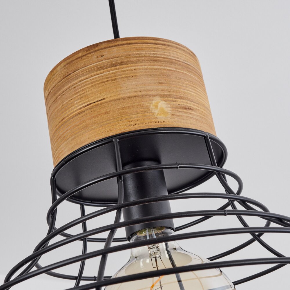 OMBA Pendant Light Ecru, black, 1-light source