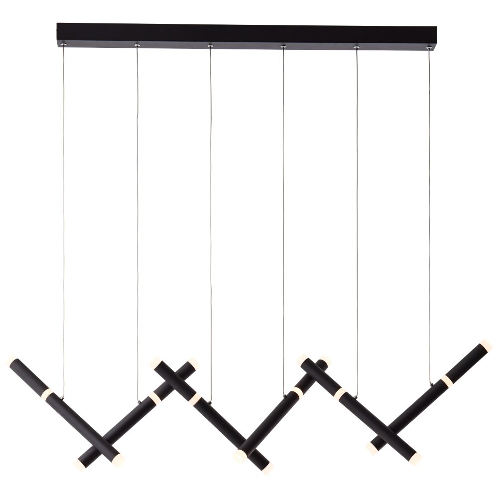 Brilliant LAGANO Pendant Light LED black, 1-light source