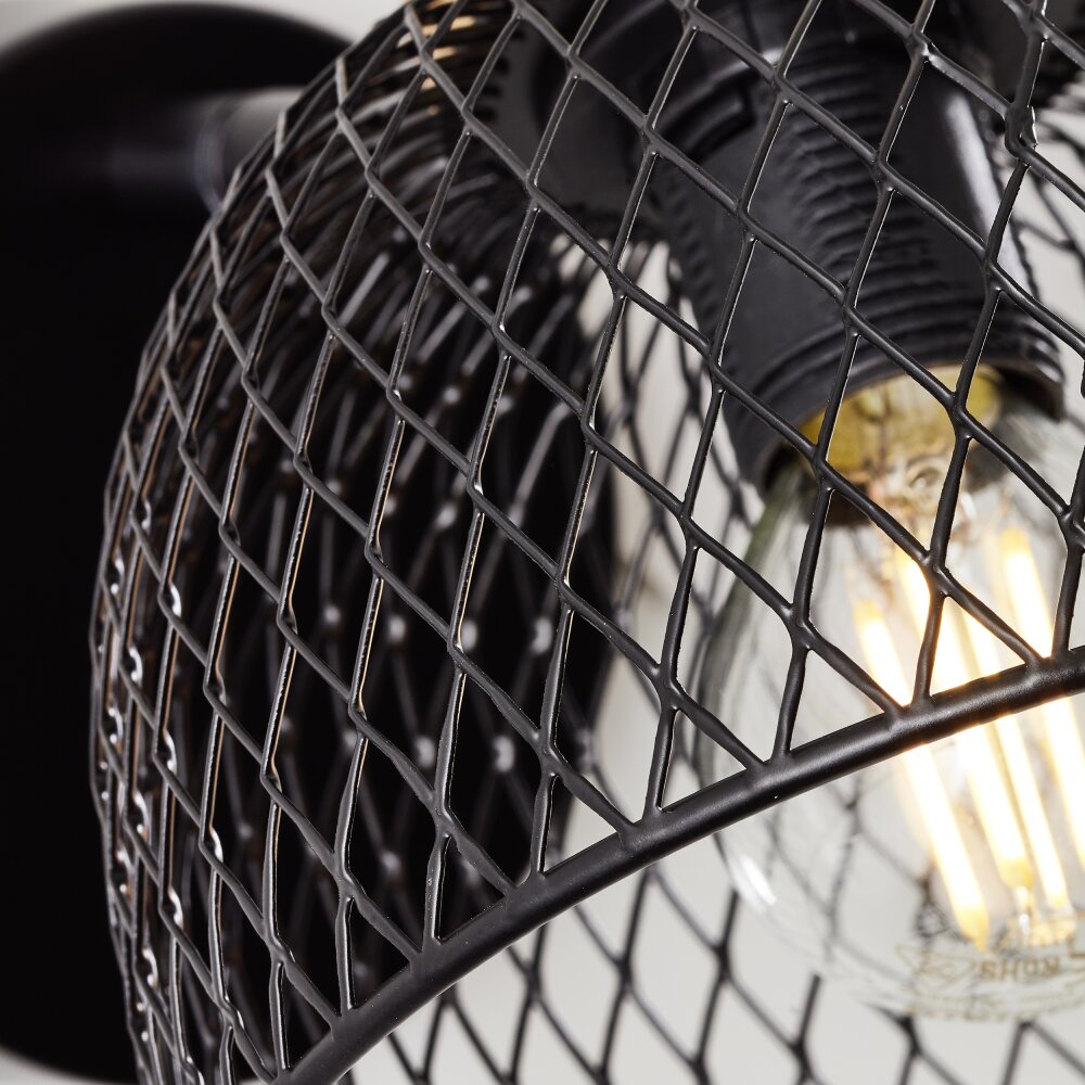 Brilliant THUY Wall Light black, 1-light source