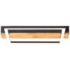 Brilliant LONEOS Ceiling Light LED brown, black, 1-light source