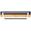 Brilliant LONEOS Ceiling Light LED brown, black, 1-light source