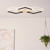 Brilliant DENNET Ceiling Light LED brown, black, 1-light source