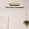 Brilliant DENNET Ceiling Light LED brown, black, 1-light source