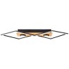 Brilliant WOODBRIDGE Ceiling Light LED brown, black, 1-light source