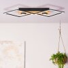 Brilliant WOODBRIDGE Ceiling Light LED brown, black, 1-light source