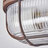 CHAQUIRE Ceiling Light brown, rust-coloured, 1-light source