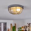 CHAQUIRE Ceiling Light grey, 1-light source