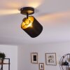 Ceiling Light Alsen black, 1-light source