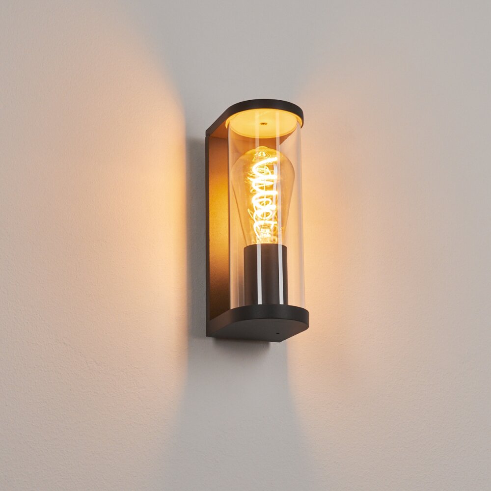 Radnor Outdoor Wall Light anthracite, grey, 1-light source