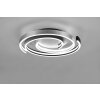 Trio Caya Ceiling Light LED aluminium, black, 1-light source