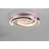 Trio Caya Ceiling Light LED aluminium, black, 1-light source