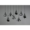 Trio Lumina Pendant Light black, 8-light sources