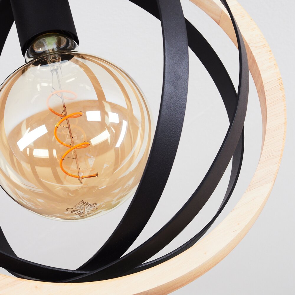 Kintore Ceiling Light Light wood, black, 1-light source
