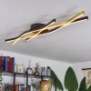 Serlande Ceiling Light LED gold, black, 1-light source