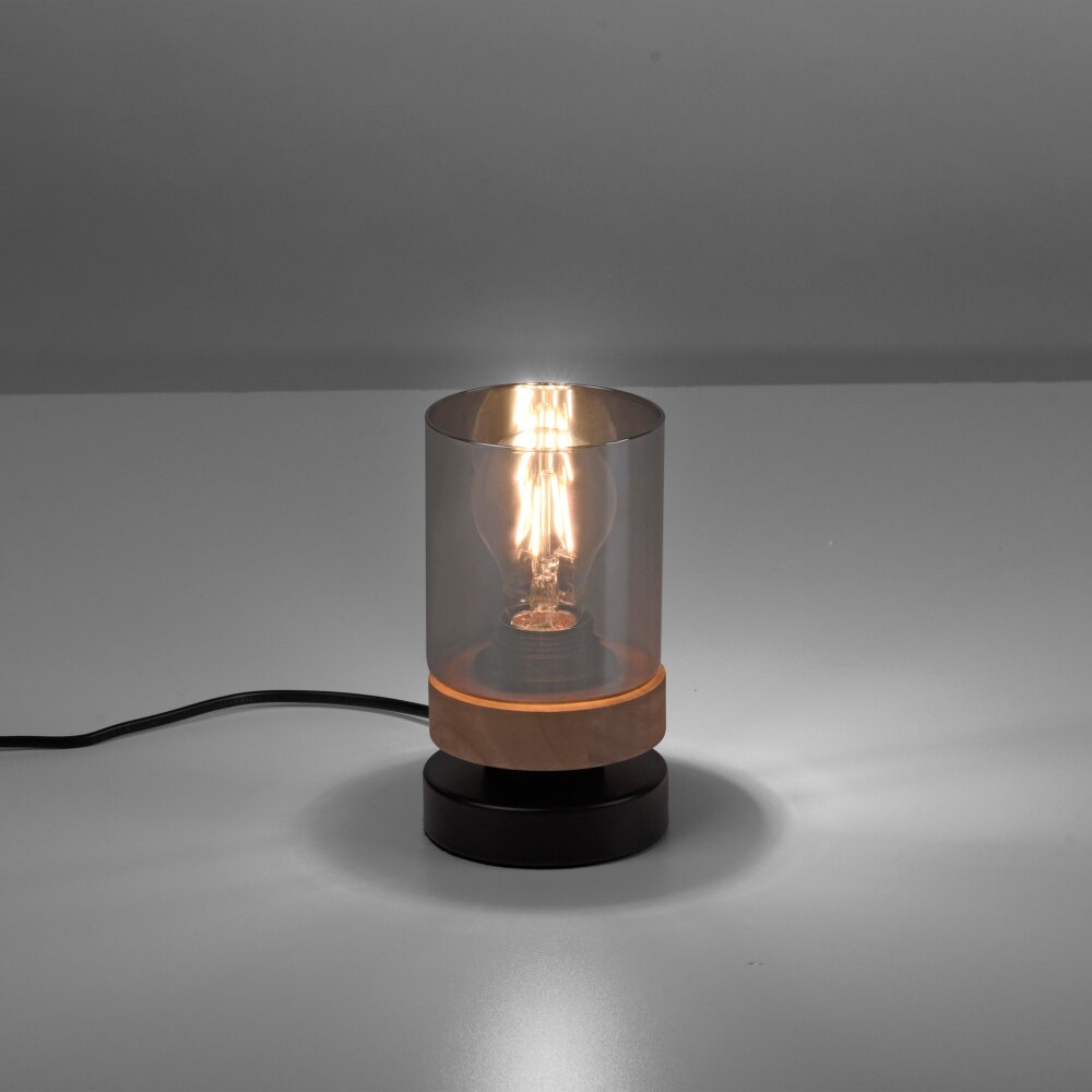 Leuchten-Direkt PASQUAL Table lamp black, 1-light source