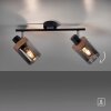 Leuchten-Direkt PASQUAL Ceiling Light black, 2-light sources