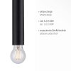 Leuchten-Direkt BRUNA Pendant Light black, 3-light sources