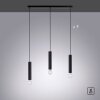 Leuchten-Direkt BRUNA Pendant Light black, 3-light sources