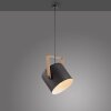 Leuchten-Direkt CUP Pendant Light black, 1-light source