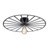 Leuchten-Direkt SPIKE Ceiling Light black, 1-light source