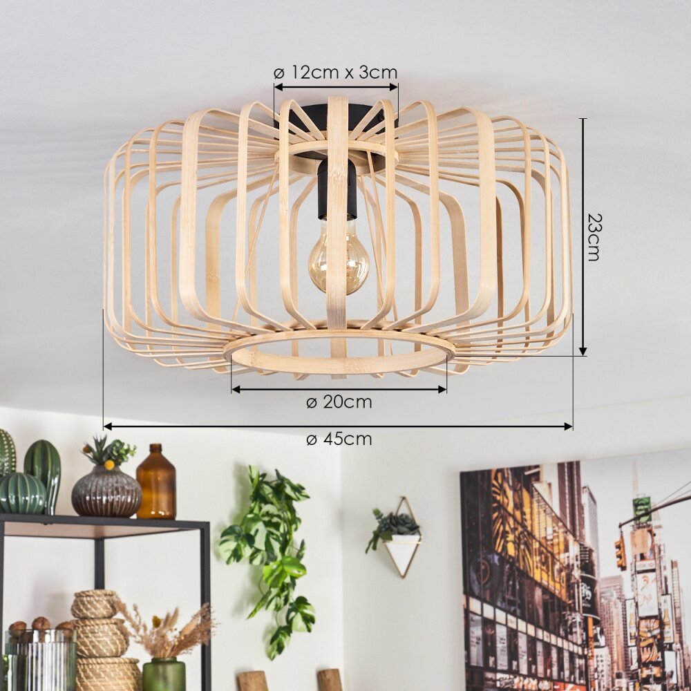 Oravi Ceiling Light Light wood, 1-light source