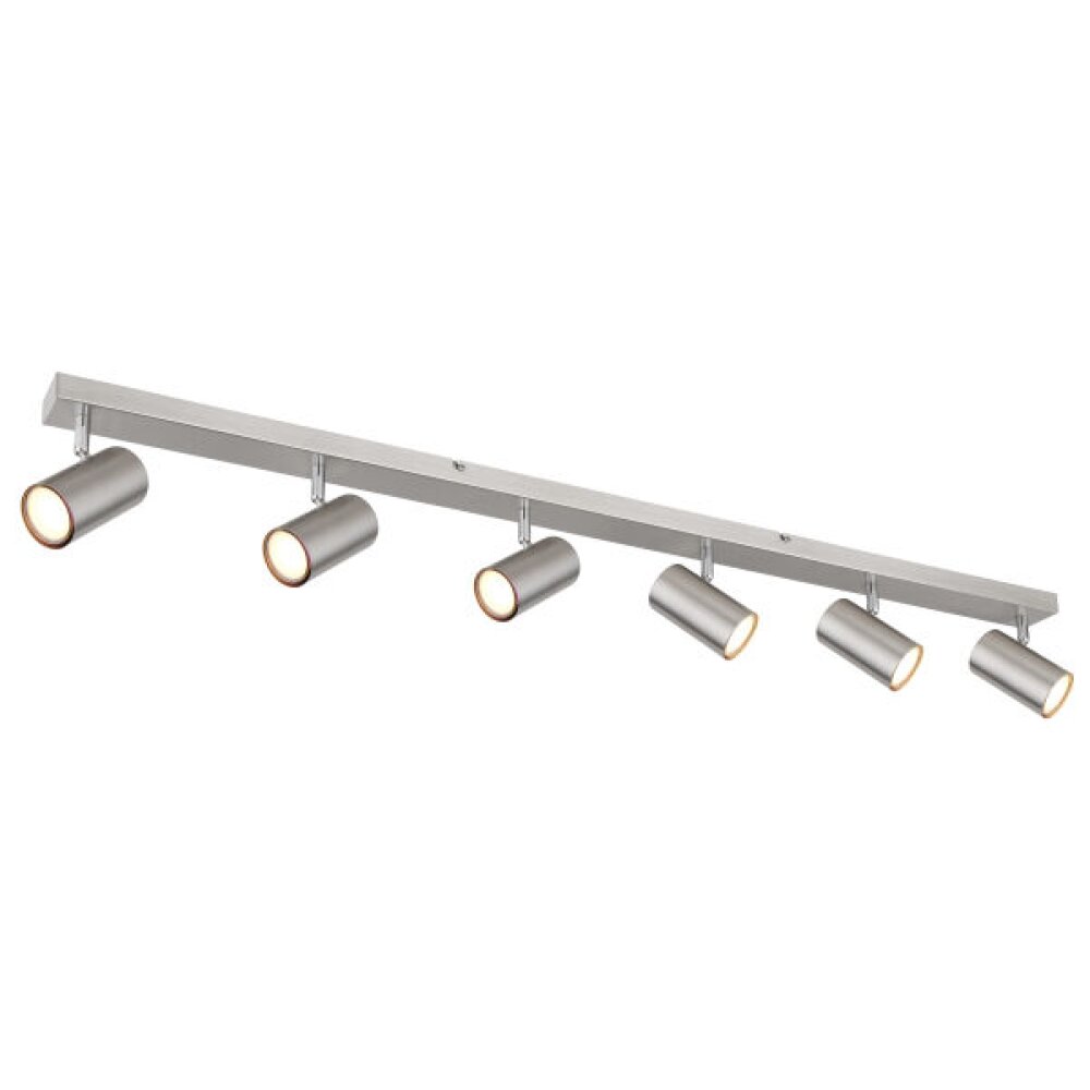 Globo ROBBY Ceiling Light matt nickel, 6-light sources