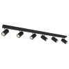 Globo ROBBY Ceiling Light black, 6-light sources