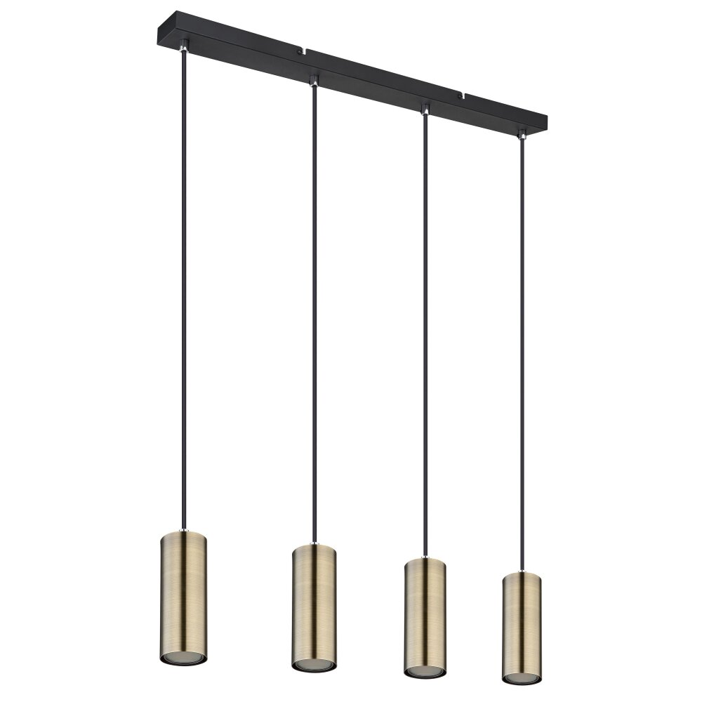 Globo ROBBY Pendant Light black, 4-light sources