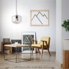 Brilliant Kleon Pendant Light black, 1-light source