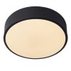 Lucide UNAR Ceiling Light LED black, 1-light source