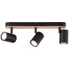 Brilliant Niels Ceiling Light Ecru, black, 3-light sources