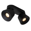 Lucide TRIGONO Ceiling Light black, 2-light sources