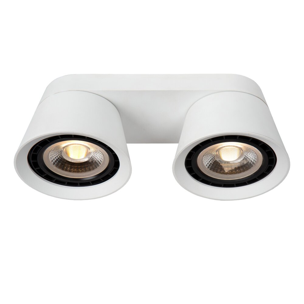 Lucide TRIGONO Ceiling Light white, 2-light sources