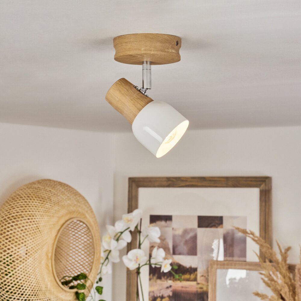 Breuvannes Ceiling Light chrome, Ecru, 1-light source