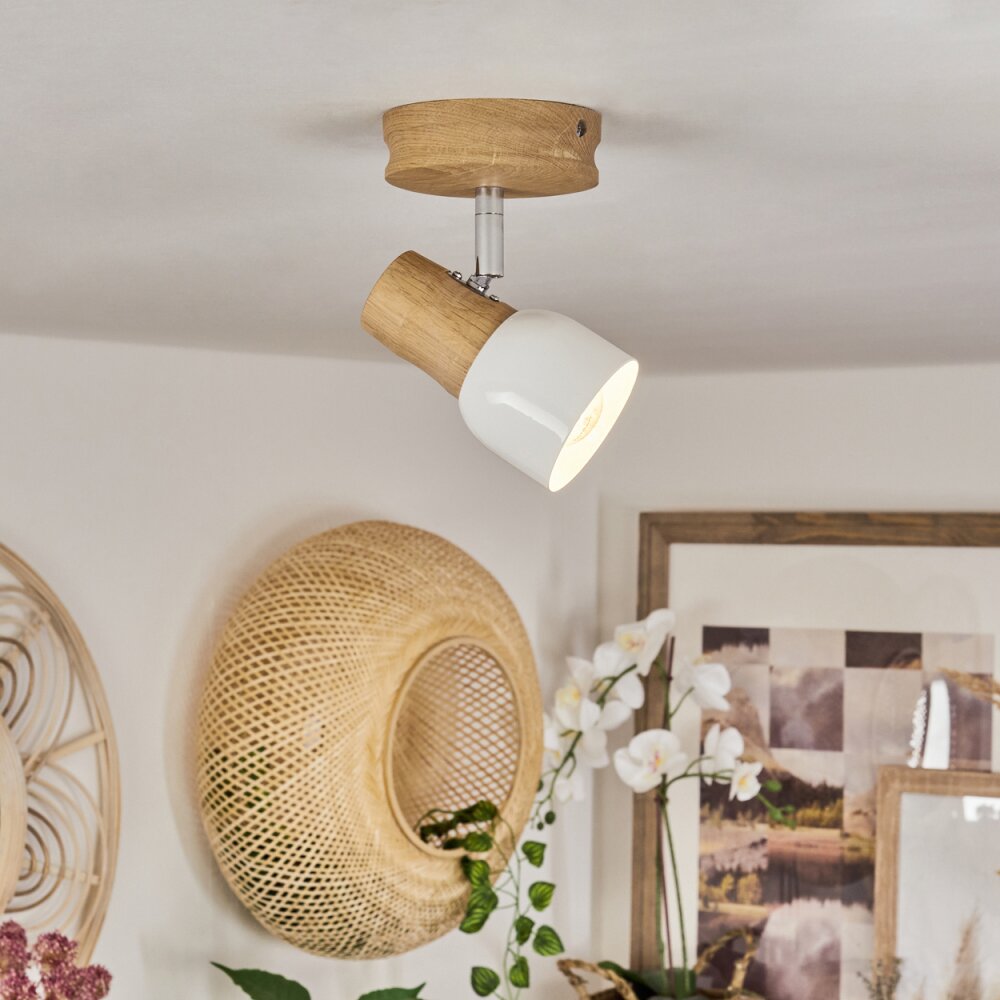 Breuvannes Ceiling Light chrome, Ecru, 1-light source