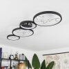 Fombillou Ceiling Light LED black, 1-light source